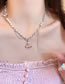 Fashion Silver Alloy Geometric Cherry Necklace