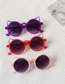 Fashion Pink Resin Cat Eye Sunglasses