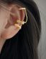Fashion One Gold Rhombus Ear Clip Pure Copper Diamond Ear Bone Clip (single)