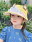 Fashion [usb + Three-speed Adjustment] Fan Cap - Blue Bear Plastic Cartoon Printed Children's Sunscreen Hat With Fan Empty Top (live)