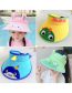 Fashion Photosensitive Plate - Cat With Big Ears Plastic Printed Empty Top Kids Sunscreen Hat
