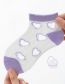 Fashion Korean Fen Bunny [breathable Mesh Socks 5 Pairs] Cotton Printed Children's Middle Tube Socks