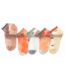 Fashion Summer Flower [5 Pairs Of Light And Thin Mesh] Cotton Printed Children's Middle Tube Socks