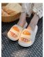 Fashion Black Bread Eva Flip-flops Slippers