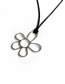 Fashion White Chain Metal Flower Necklace