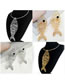 Fashion Gold Fish Necklace Alloy Geometric Hollow Tropical Fish Necklace