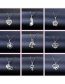 Fashion 26# Stainless Steel Star Necklace