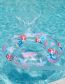 Fashion Crystal Mermaid Green 90# (suitable For Adults) Pvc Sequined Mermaid Kids Swimming Ring