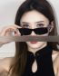 Fashion Pink Pc Letter Small Frame Sunglasses