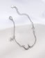 Fashion Silver Pure Copper Astral Moon Chain Bracelet