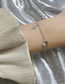 Fashion Silver Pure Copper Astral Moon Chain Bracelet