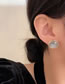 Fashion Pair Of Geometric Stud Earrings Alloy Geometric Round Stud Earrings