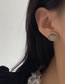 Fashion Pair Of Geometric Stud Earrings Alloy Geometric Round Stud Earrings