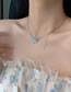 Fashion Lava Heart Necklace Alloy Drip Oil Lava Heart Necklace