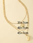 Fashion Gold Alloy Geometric Sun Moon Multilayer Necklace