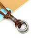 Fashion Figure 2 Alloy Ring Leather Necklace