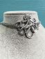 Fashion Silver Metal Octopus Necklace