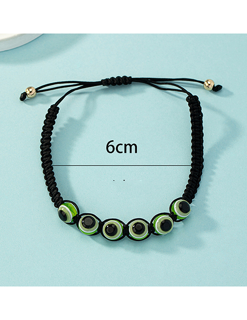 Fashion Green Cord Eye Bracelet