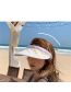 Fashion Off-white Free Windproof Rope Acrylic Large Brim Hollow Sun Hat