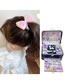 Fashion 3# [high-end Customization] 56 Pieces Of Ice And Snow Blue Series Resin Cartoon Flower Bowknot Hair Rope Hair Clip Set