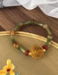 Fashion Color Bamboo Beaded Flower Bracelet
