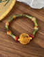 Fashion Color Bamboo Beaded Flower Bracelet
