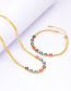 Fashion Necklace Titanium Steel Drip Eye Snake Bone Chain Necklace