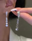 Fashion 2# Alloy Inlaid Drop Diamond Earrings Earrings