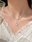 Fashion 4# Alloy Geometric Heart Necklace