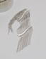 Fashion Single Stud Earrings Alloy Geometric Tassel Earrings (single)