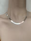 Fashion Silver Alloy Snake Bone Chain Necklace
