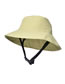 Fashion Grey Polyester Large Brim Buckle Sun Hat
