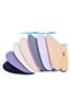 Fashion Light Purple Ice Silk Large Brim Empty Top Tie Sun Hat