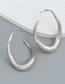 Fashion Silver Alloy Geometric Earrings