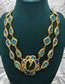 Fashion 1# Alloy Diamond Geometric Necklace