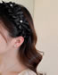 Fashion 2# Fabric Pearl Bow Pleated Headband