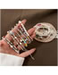 Fashion 1# Geometric Sliver Beaded Bracelet