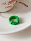 Fashion 4#open Ring-regular Gold Alloy Leaf Drop Ring