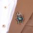 Fashion Silver Alloy Beetle Brooch