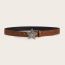 Fashion 2.8 Star Pattern Snap Buttons + Pressed Star Printing Faux Leather Snap Star Belt