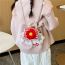 Fashion Velvet Princess Cotton And Linen Princess Plush Flap Crossbody Bag
