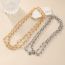 Fashion Silver Alloy Chain Necklace