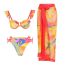 Fashion Swimsuit Only Polyester Printed Swimsuit Bikini