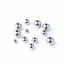Fashion Steel Color Stainless Steel Straight Hole Beads Diy Accessories