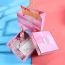 Fashion Pink Box (20*20*9.5) Geometric Square Marble Gift Box