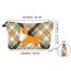 Fashion Color Polyester Dog Print Water Repellent Toiletry Bag Storage Bag