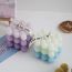 Fashion Gradient Purple (lavender) Gradient Rubiks Cube Scented Candle