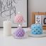 Fashion Short Round Ball Pink (white Peach Oolong) Geometric Spherical Column Scented Candle