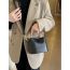 Fashion Coffee Color Acrylic Portable Large Capacity Crossbody Bag