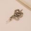 Fashion Ancient Silver Alloy Snake-shaped Hairpin